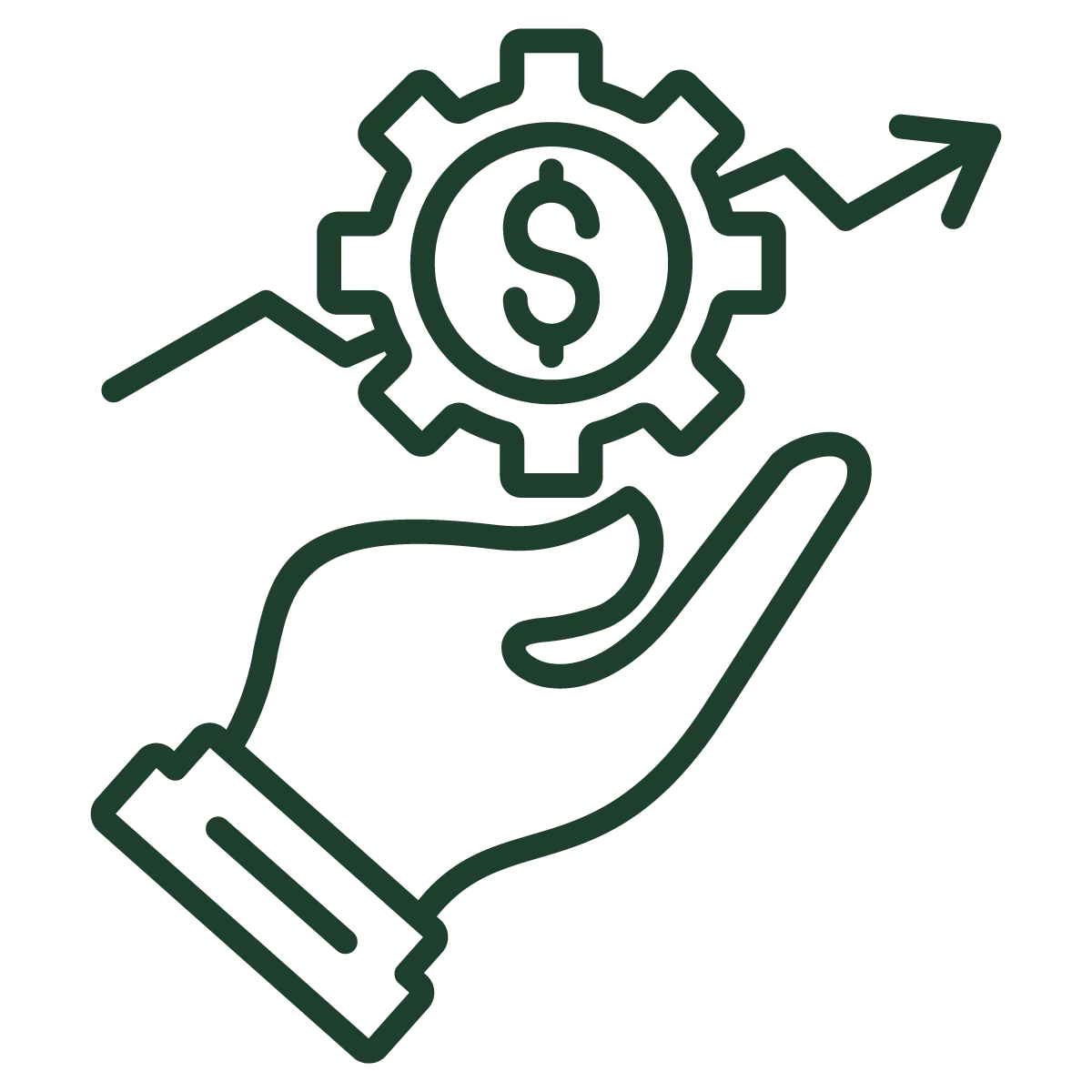 financial bookkeeping icon