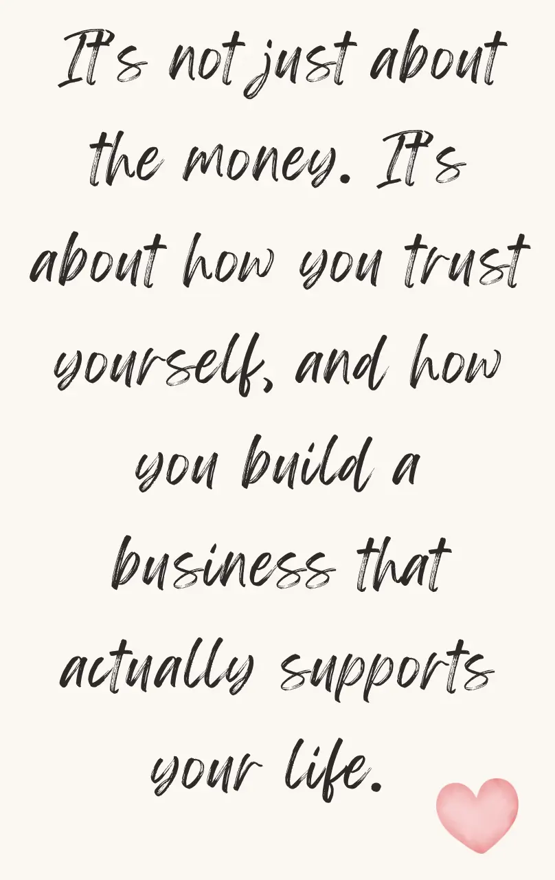 quote by amanda stickel written in marker with heart