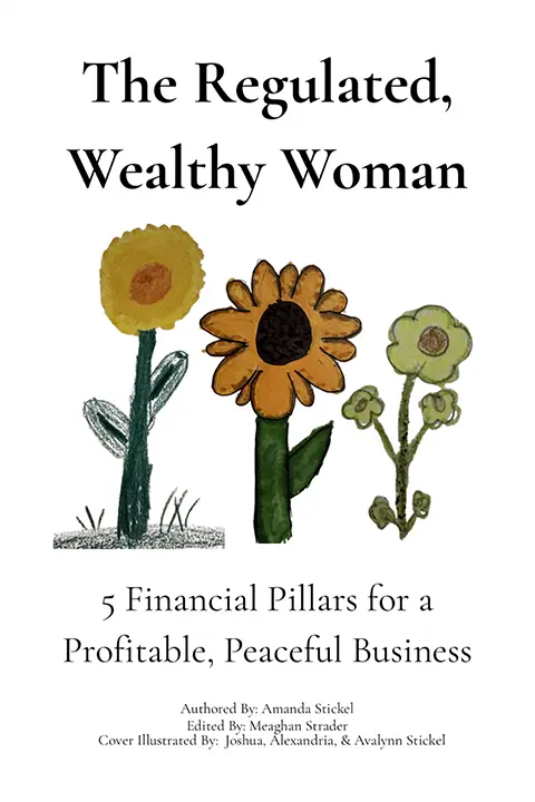 book cover for The Regulated, Wealthy Woman by Amanda Stickel